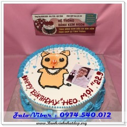 Mẫu Bánh Sinh Nhật Đẹp - A962